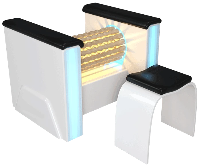 Thermo Shape rollFOX masažni roller s drvenim valjcima i infracrvenim grijanjem